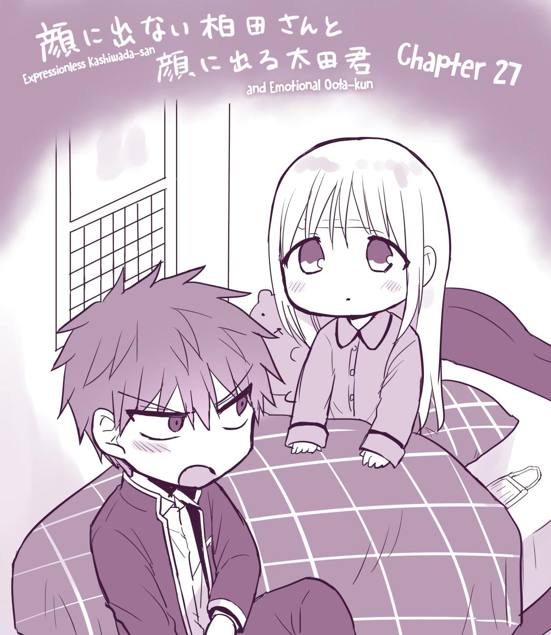 Kao ni Denai Kashiwada-san to Kao ni Deru Oota-kun Chap 27 - Next Chap 28