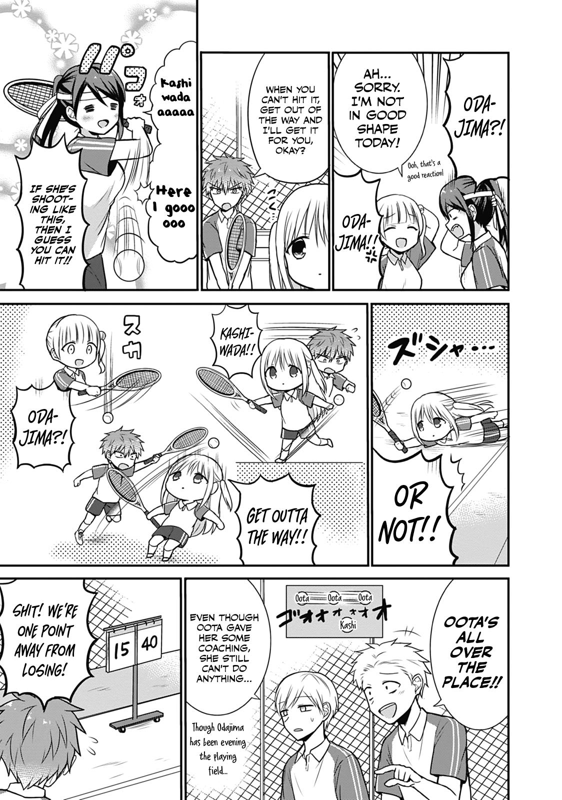 Kao ni Denai Kashiwada-san to Kao ni Deru Oota-kun Chap 24 - Next Chap 25