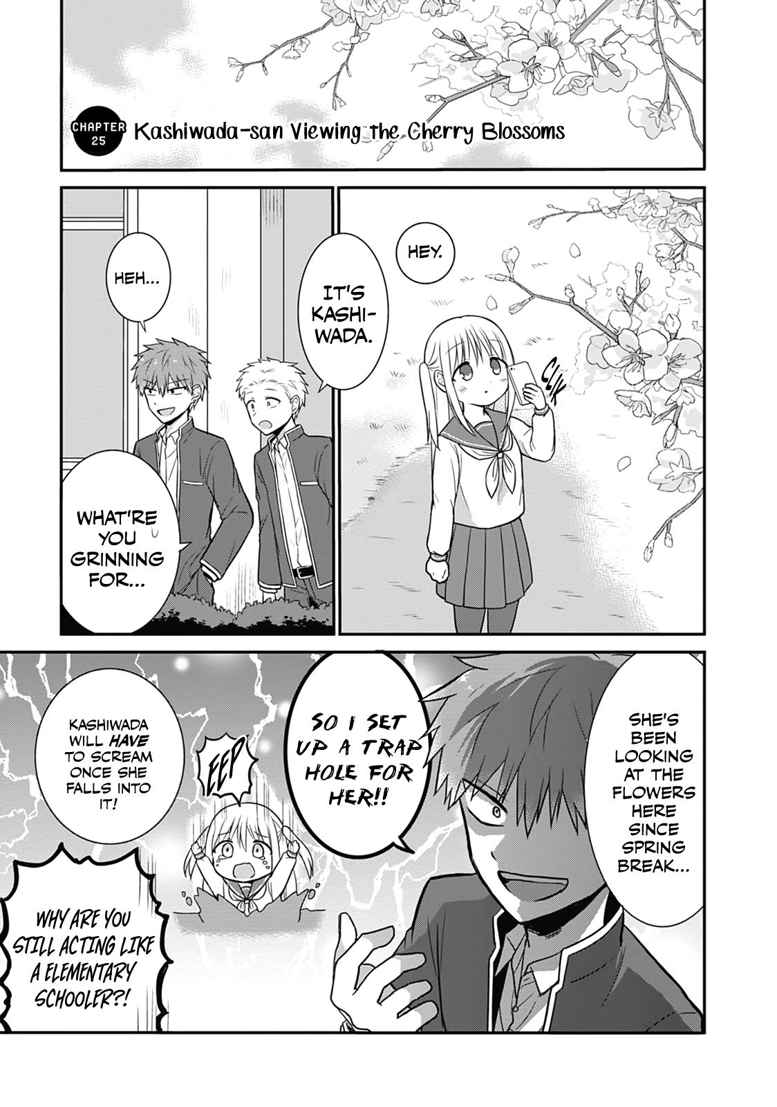 Kao ni Denai Kashiwada-san to Kao ni Deru Oota-kun Chap 25 - Next Chap 26