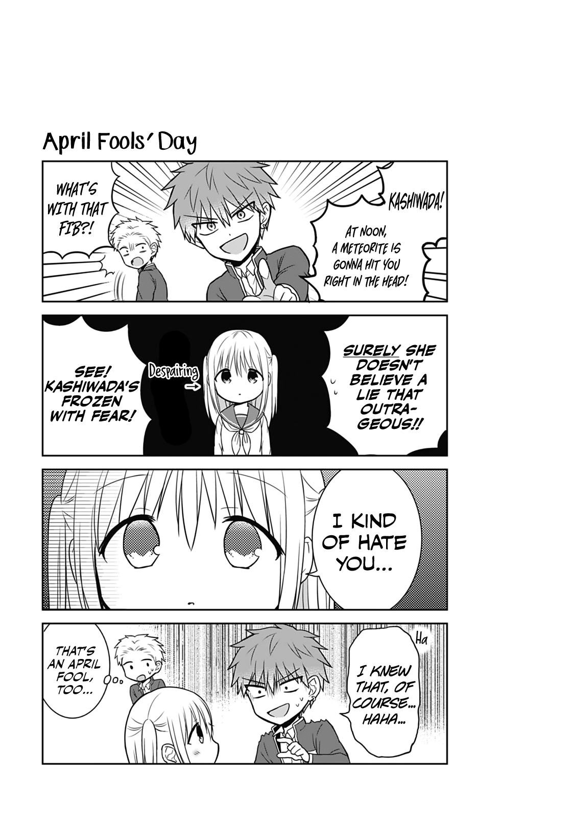 Kao ni Denai Kashiwada-san to Kao ni Deru Oota-kun Chap 25 - Next Chap 26