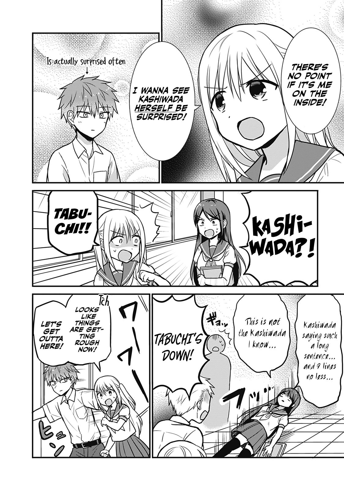 Kao ni Denai Kashiwada-san to Kao ni Deru Oota-kun Chap 25.5 - Next Chap 26.5