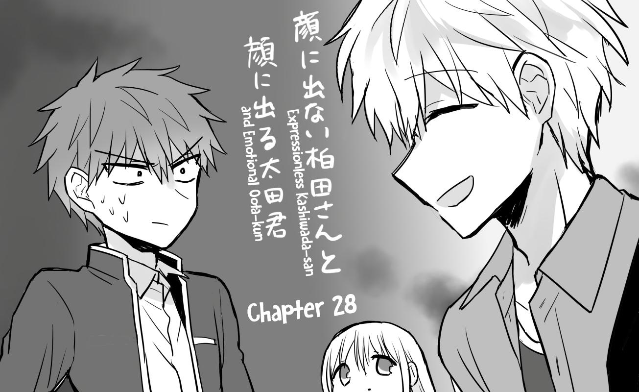 Kao ni Denai Kashiwada-san to Kao ni Deru Oota-kun Chap 28 - Next Chap 29