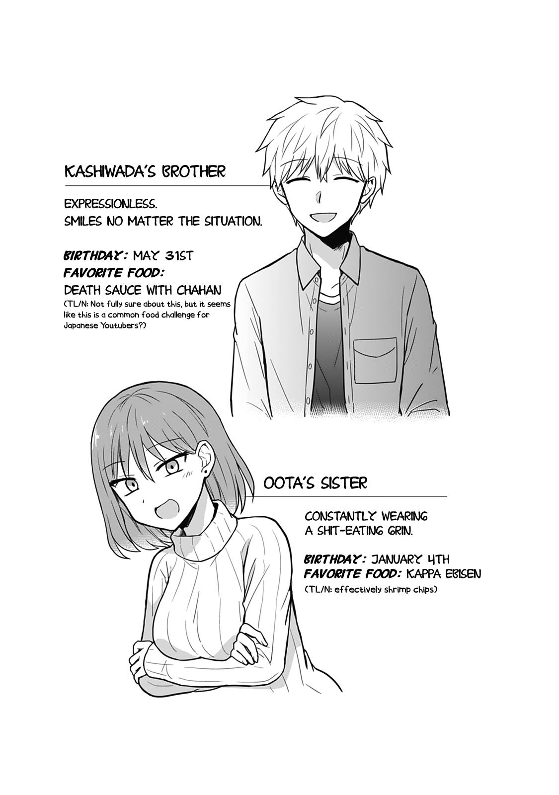 Kao ni Denai Kashiwada-san to Kao ni Deru Oota-kun Chap 28 - Next Chap 29