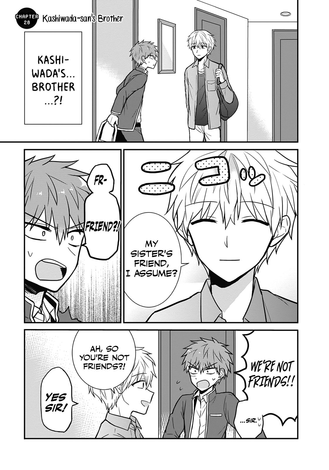 Kao ni Denai Kashiwada-san to Kao ni Deru Oota-kun Chap 28 - Next Chap 29
