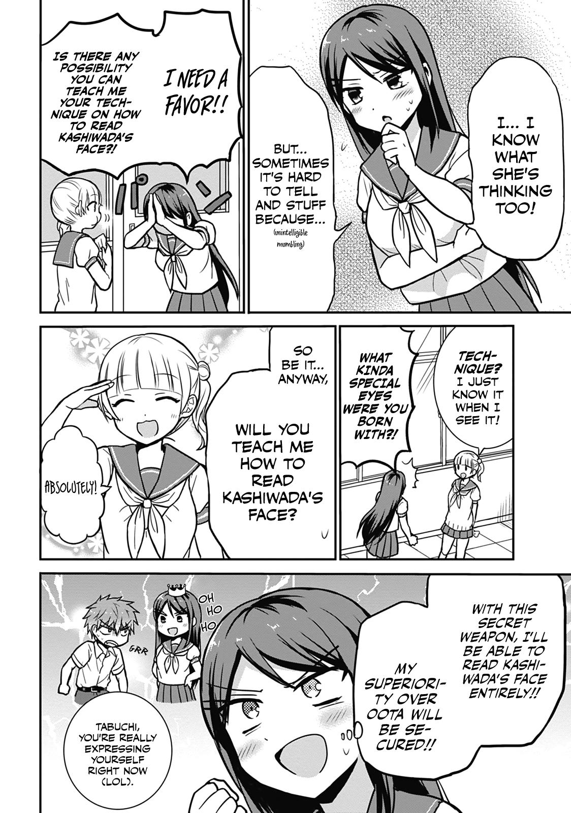 Kao ni Denai Kashiwada-san to Kao ni Deru Oota-kun Chap 29 - Next Chap 30