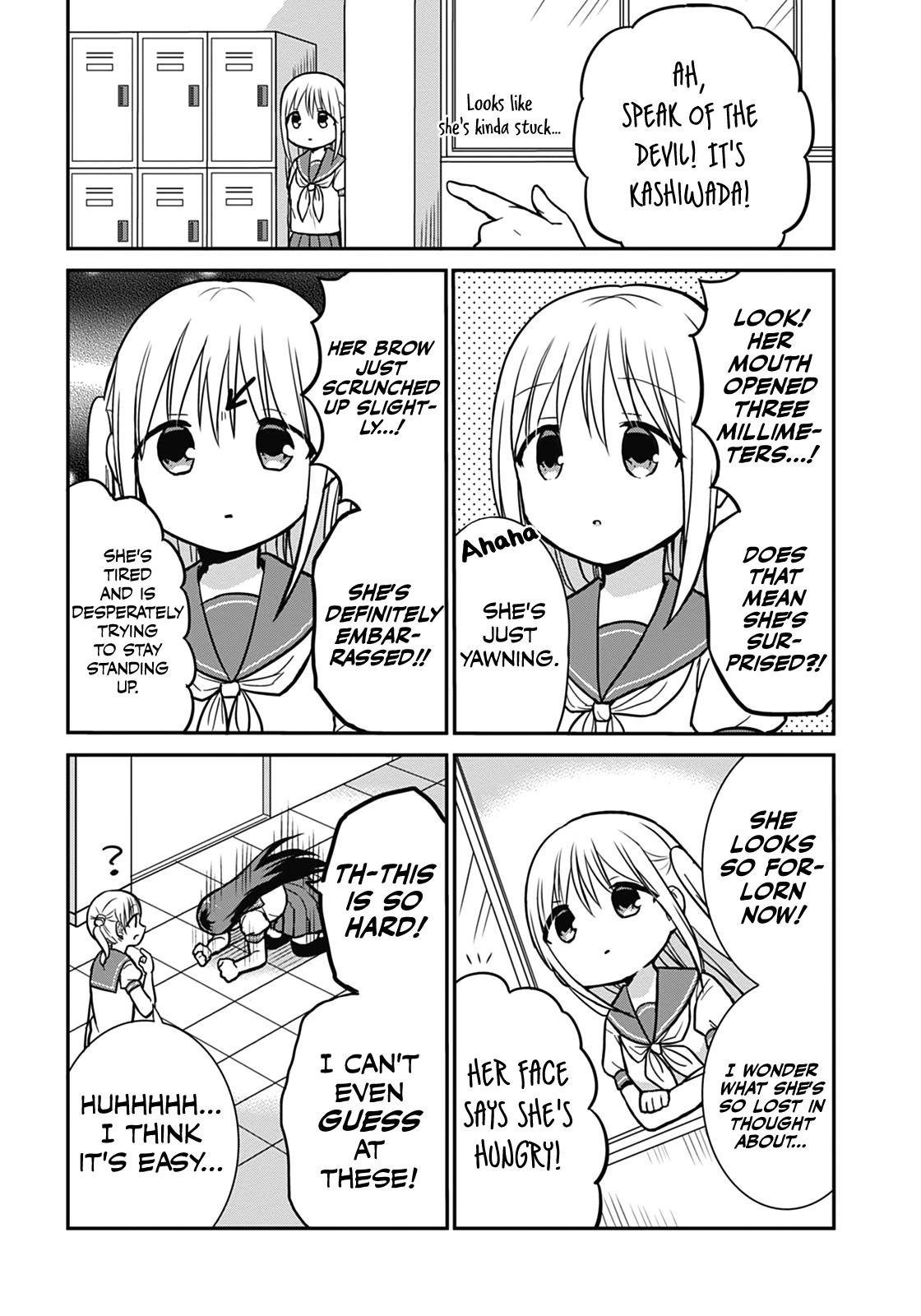 Kao ni Denai Kashiwada-san to Kao ni Deru Oota-kun Chap 29 - Next Chap 30