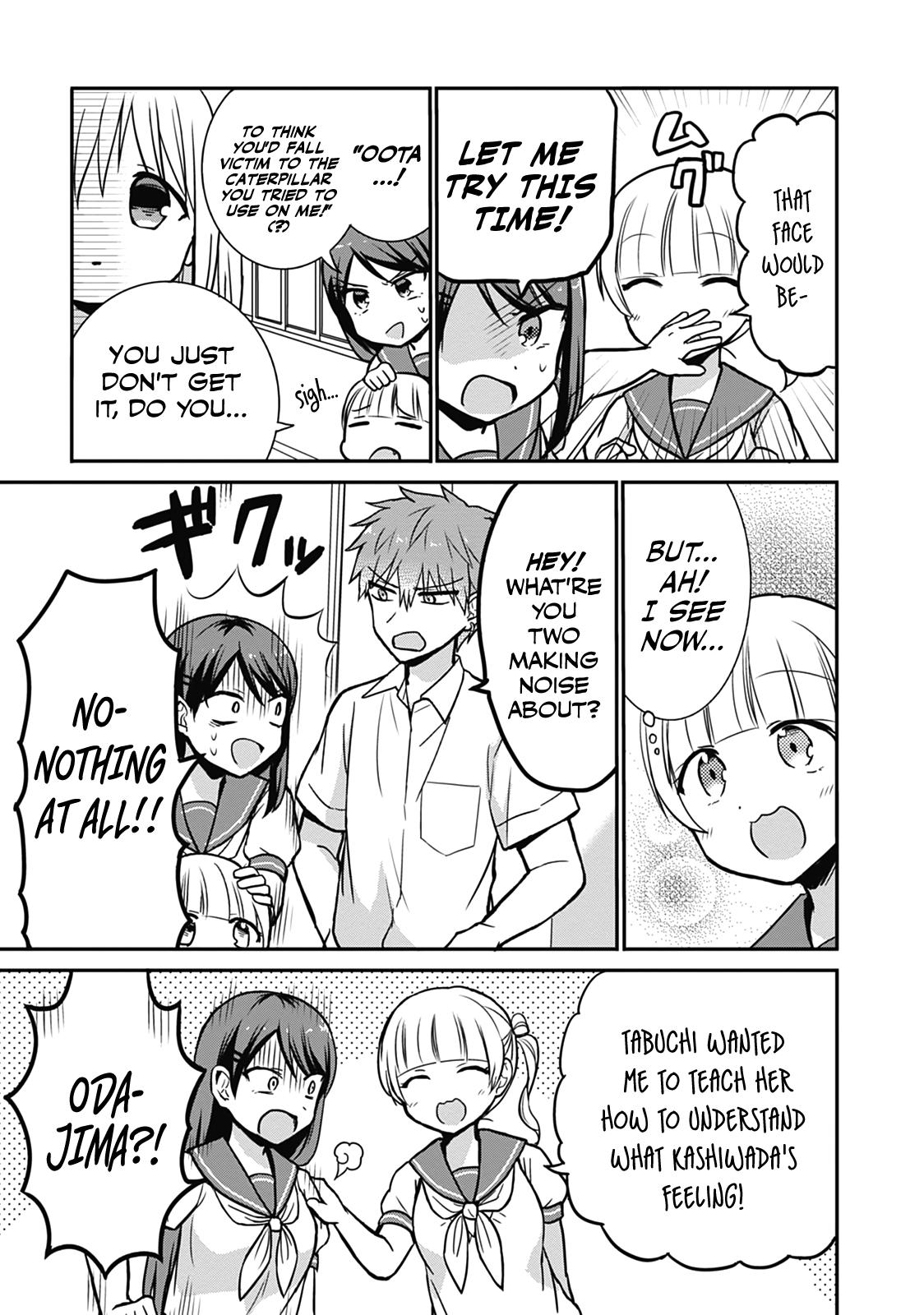 Kao ni Denai Kashiwada-san to Kao ni Deru Oota-kun Chap 29 - Next Chap 30