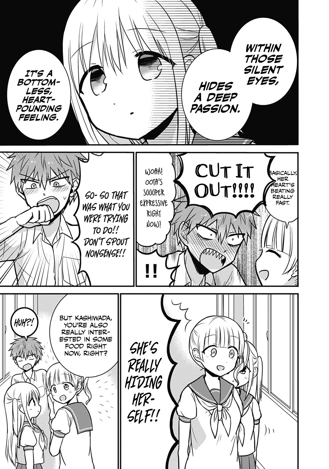 Kao ni Denai Kashiwada-san to Kao ni Deru Oota-kun Chap 29 - Next Chap 30