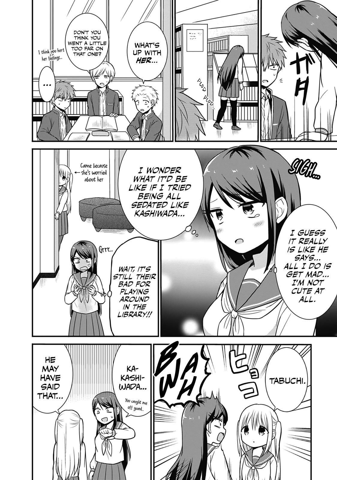 Kao ni Denai Kashiwada-san to Kao ni Deru Oota-kun Chap 20 - Next Chap 21