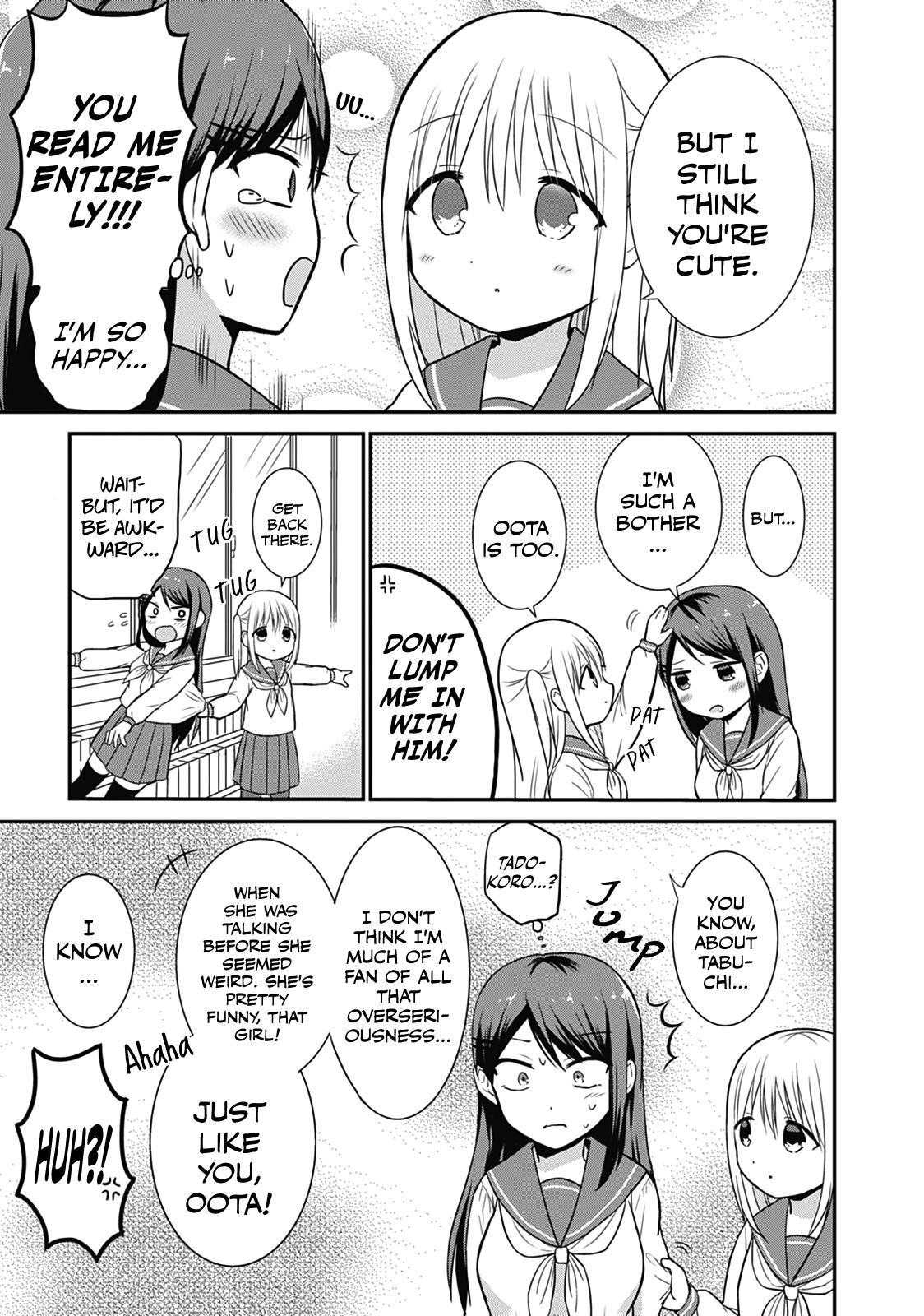 Kao ni Denai Kashiwada-san to Kao ni Deru Oota-kun Chap 20 - Next Chap 21