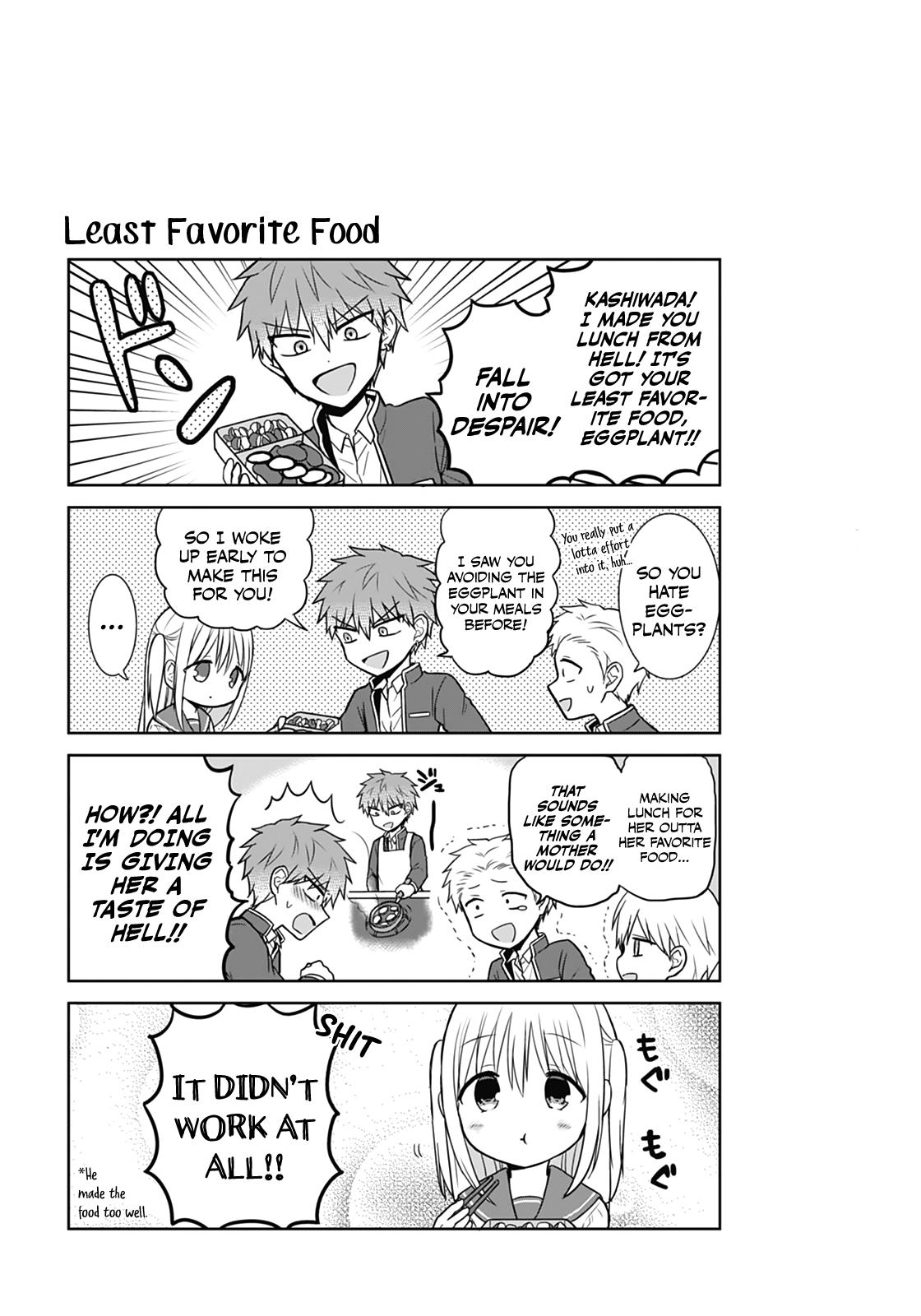Kao ni Denai Kashiwada-san to Kao ni Deru Oota-kun Chap 21 - Next Chap 22