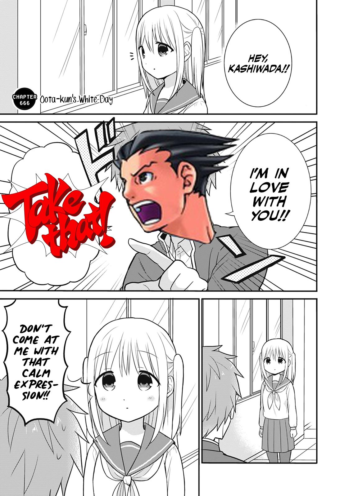 Kao ni Denai Kashiwada-san to Kao ni Deru Oota-kun Chap 21 - Next Chap 22