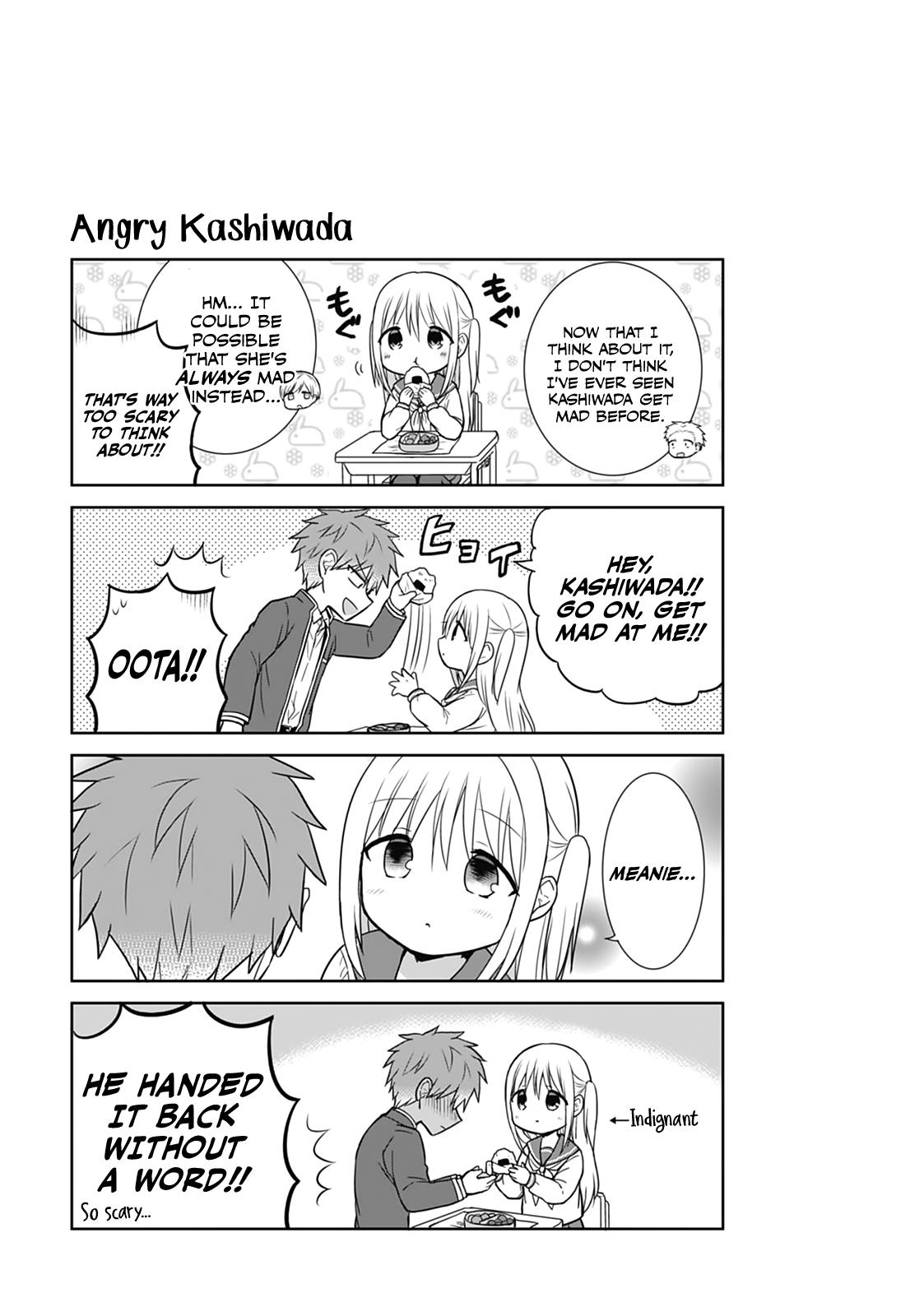 Kao ni Denai Kashiwada-san to Kao ni Deru Oota-kun Chap 22 - Next Chap 23
