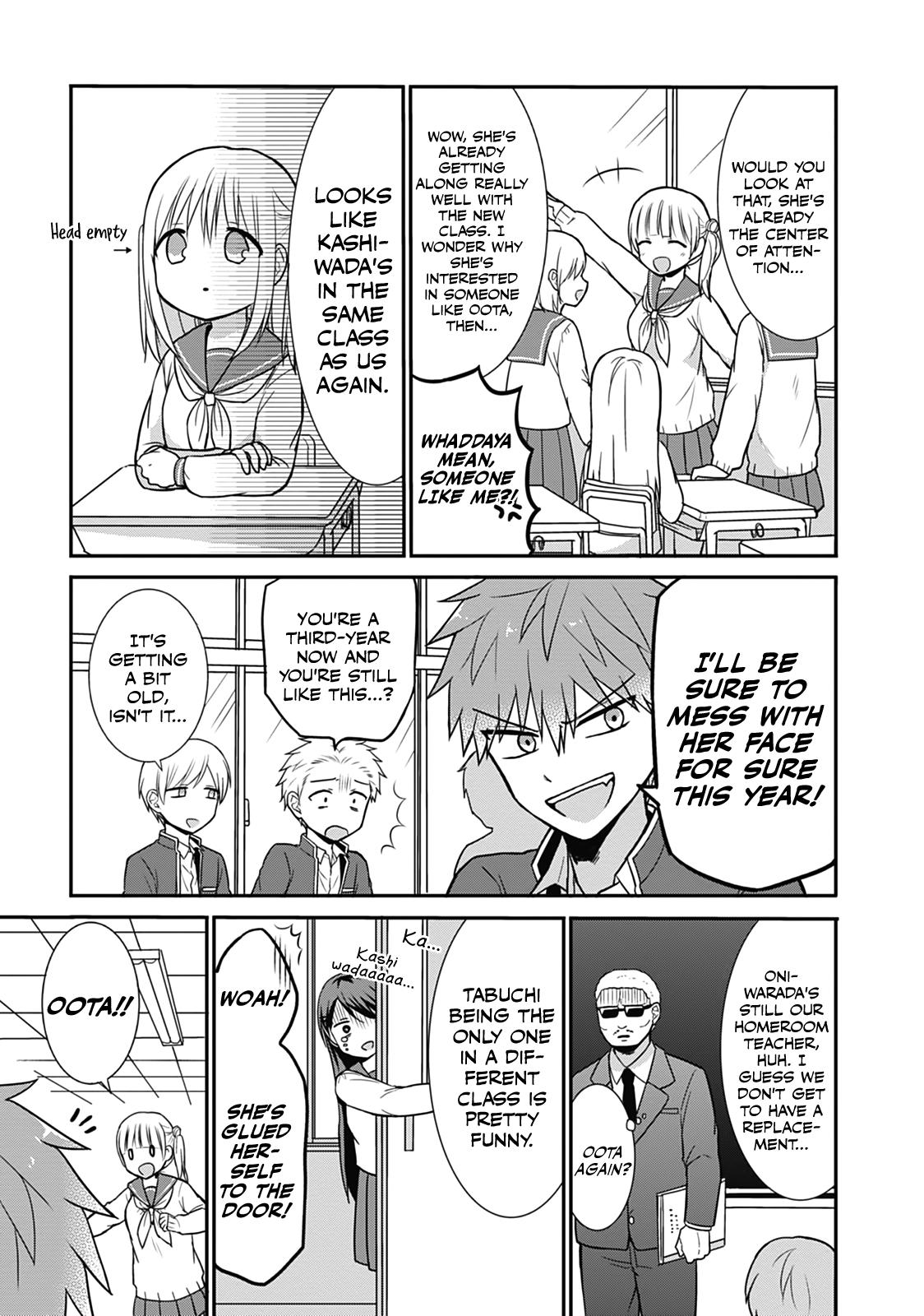 Kao ni Denai Kashiwada-san to Kao ni Deru Oota-kun Chap 23 - Next Chap 24