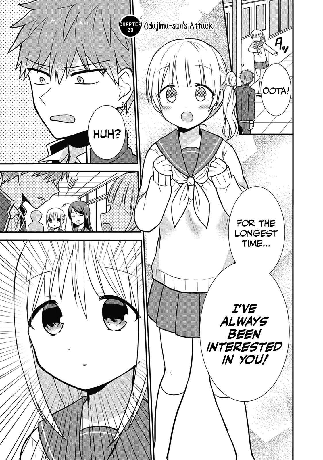 Kao ni Denai Kashiwada-san to Kao ni Deru Oota-kun Chap 23 - Next Chap 24