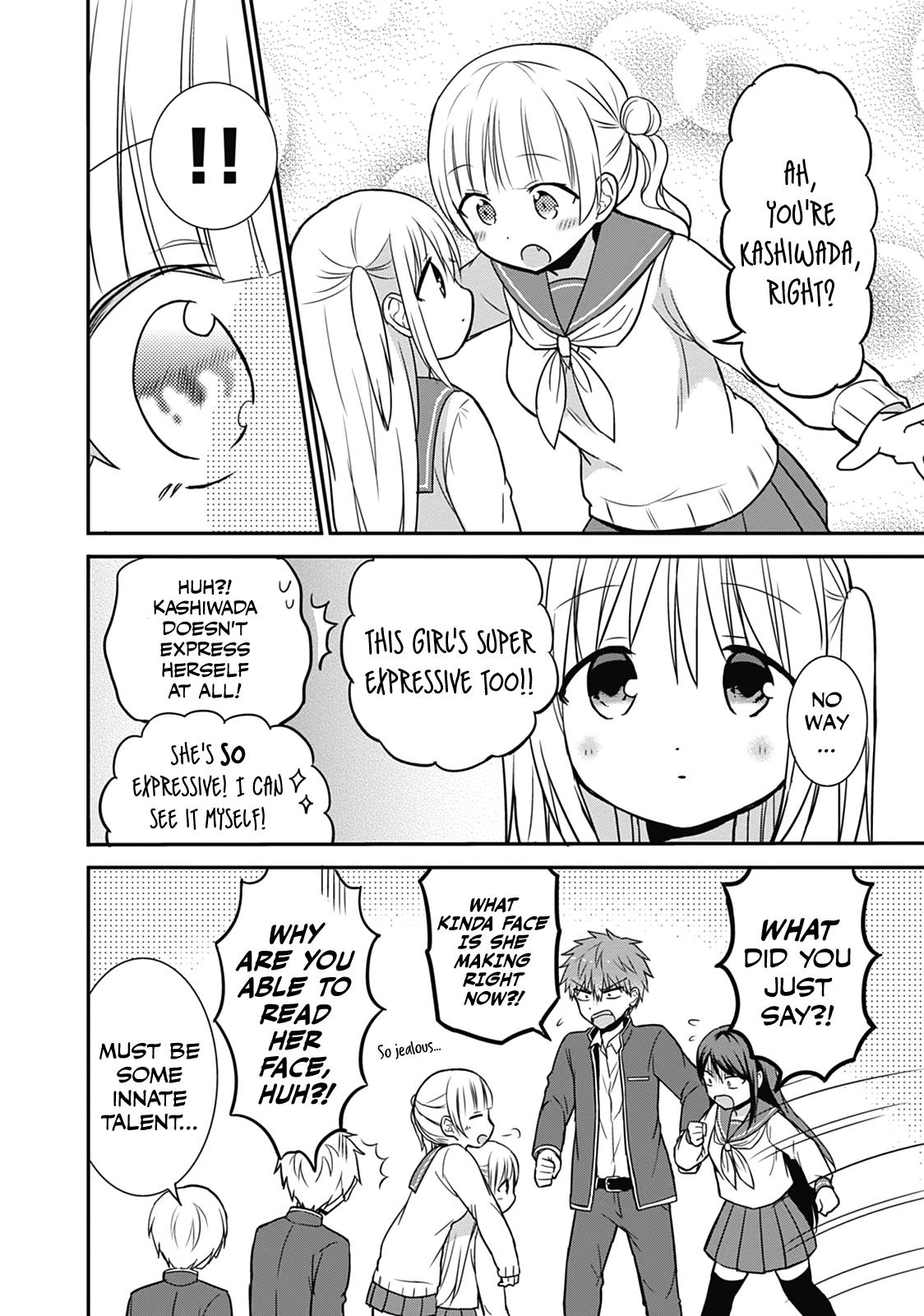 Kao ni Denai Kashiwada-san to Kao ni Deru Oota-kun Chap 23 - Next Chap 24