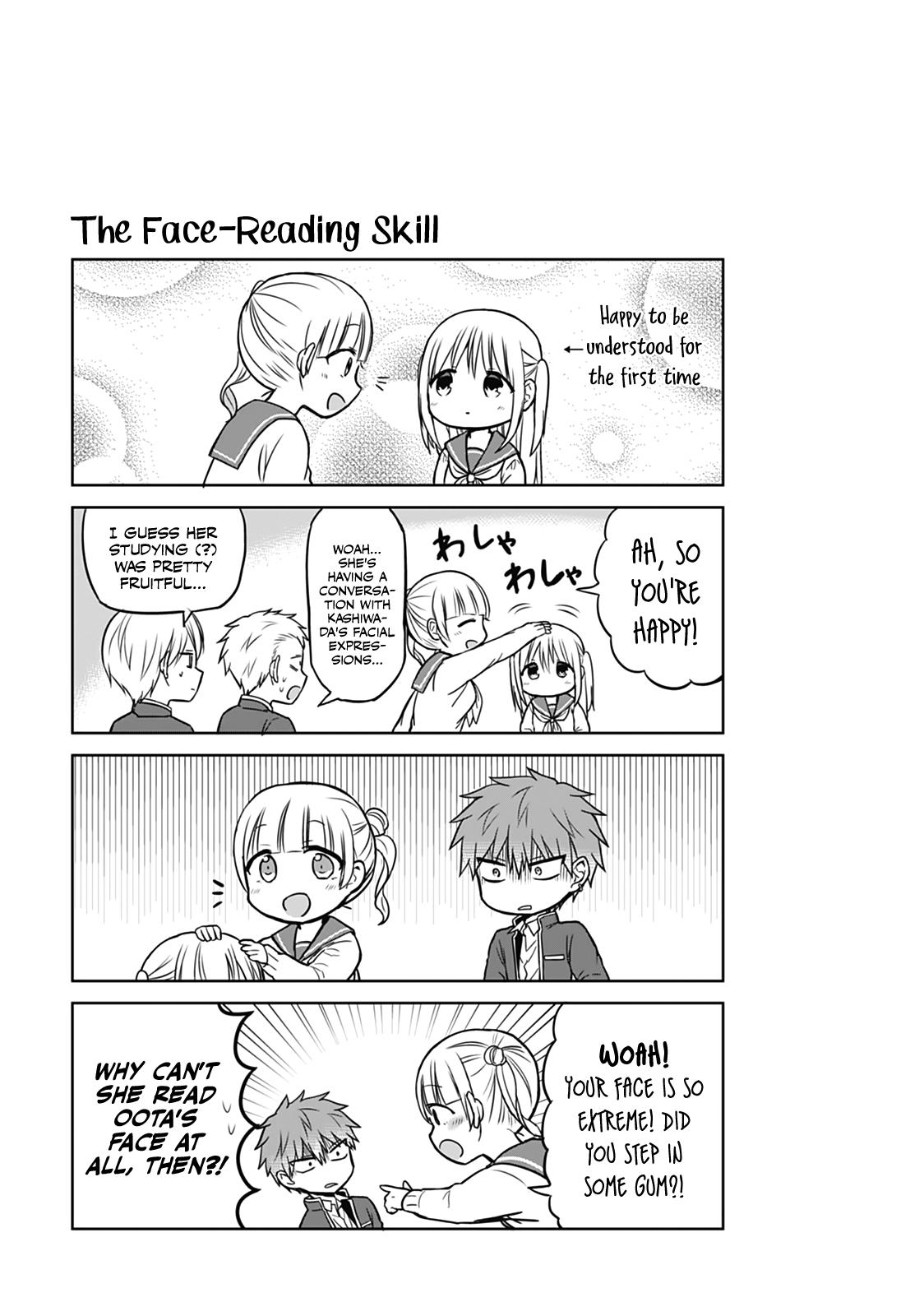 Kao ni Denai Kashiwada-san to Kao ni Deru Oota-kun Chap 23 - Next Chap 24