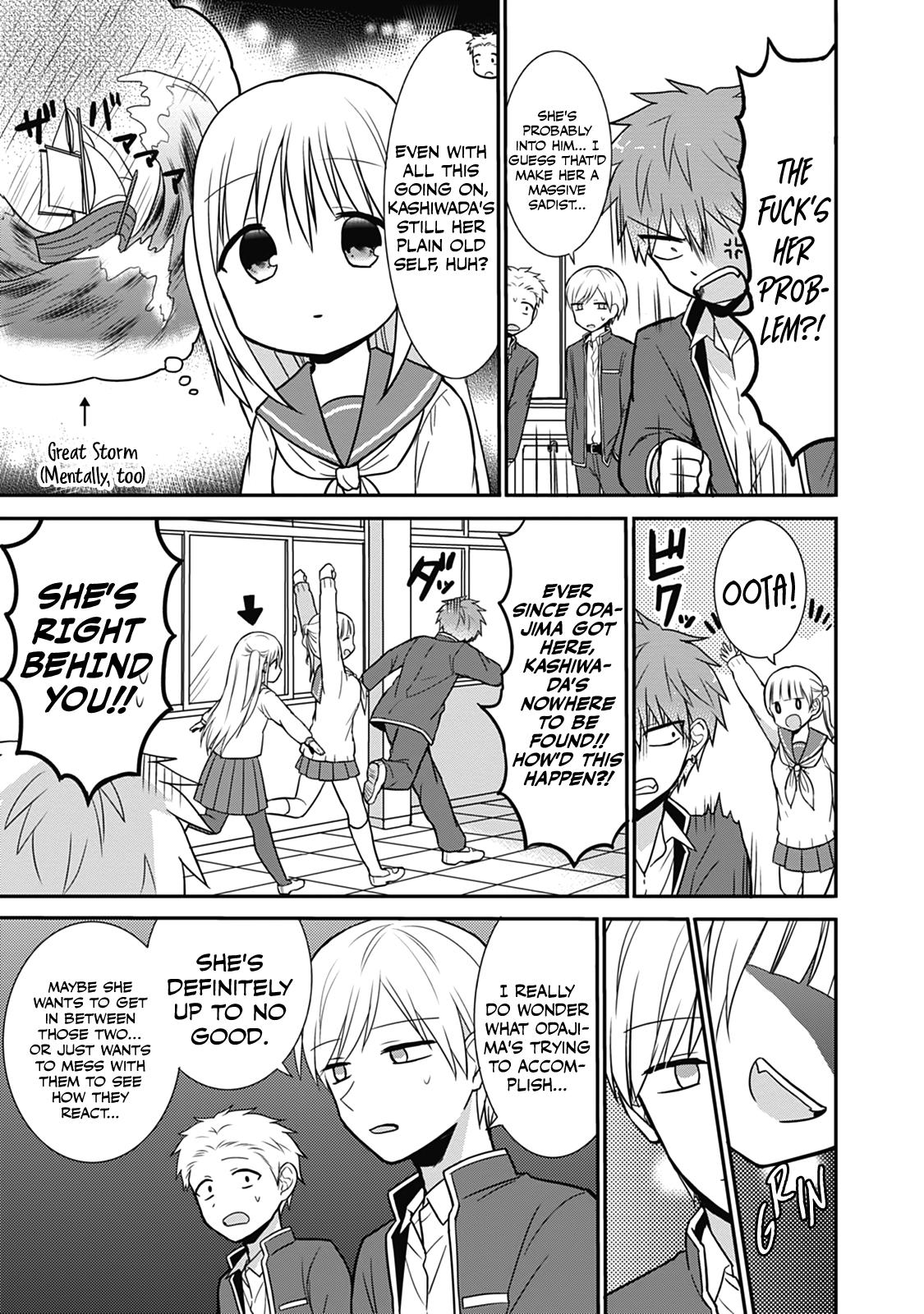 Kao ni Denai Kashiwada-san to Kao ni Deru Oota-kun Chap 23 - Next Chap 24