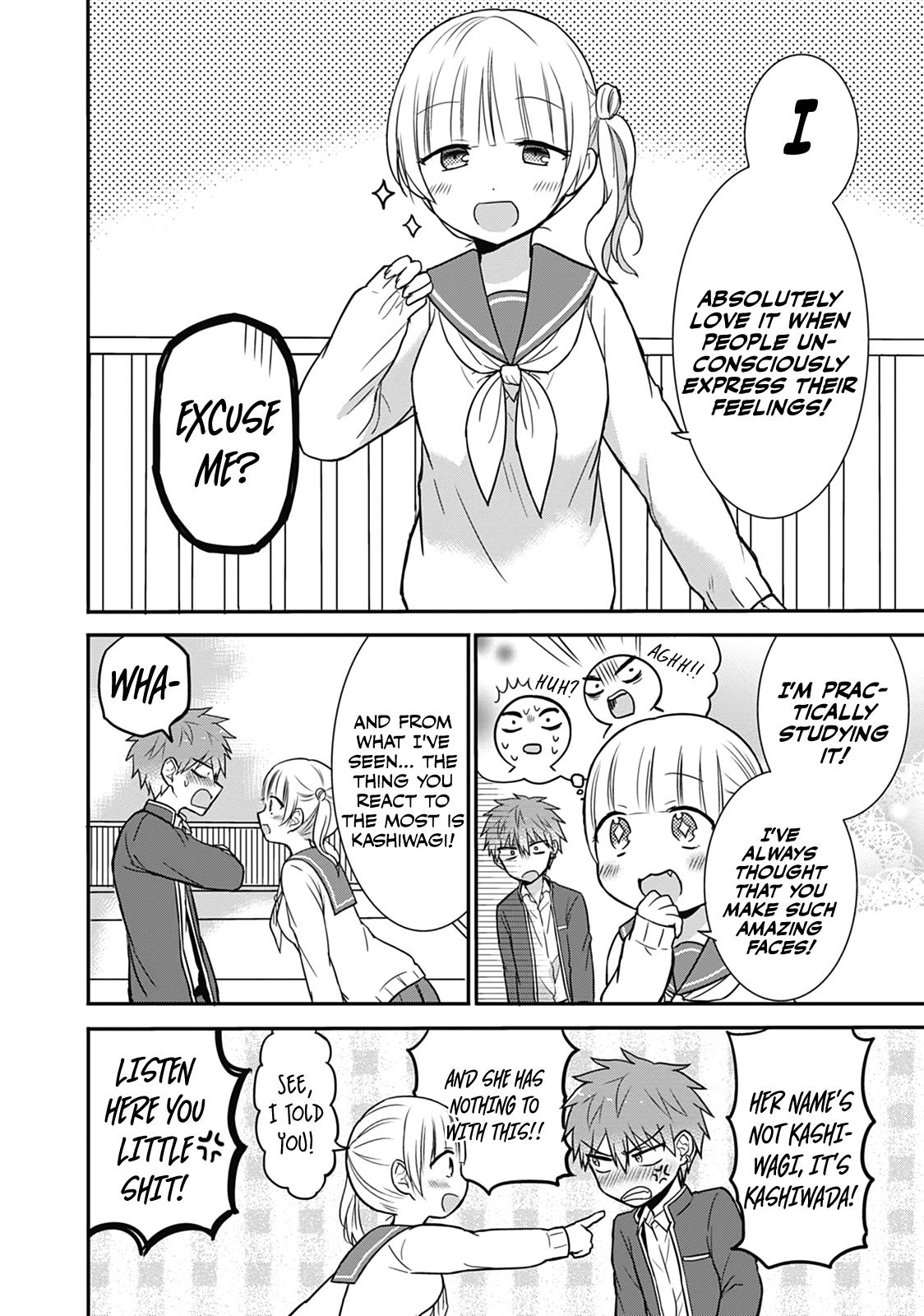 Kao ni Denai Kashiwada-san to Kao ni Deru Oota-kun Chap 23 - Next Chap 24