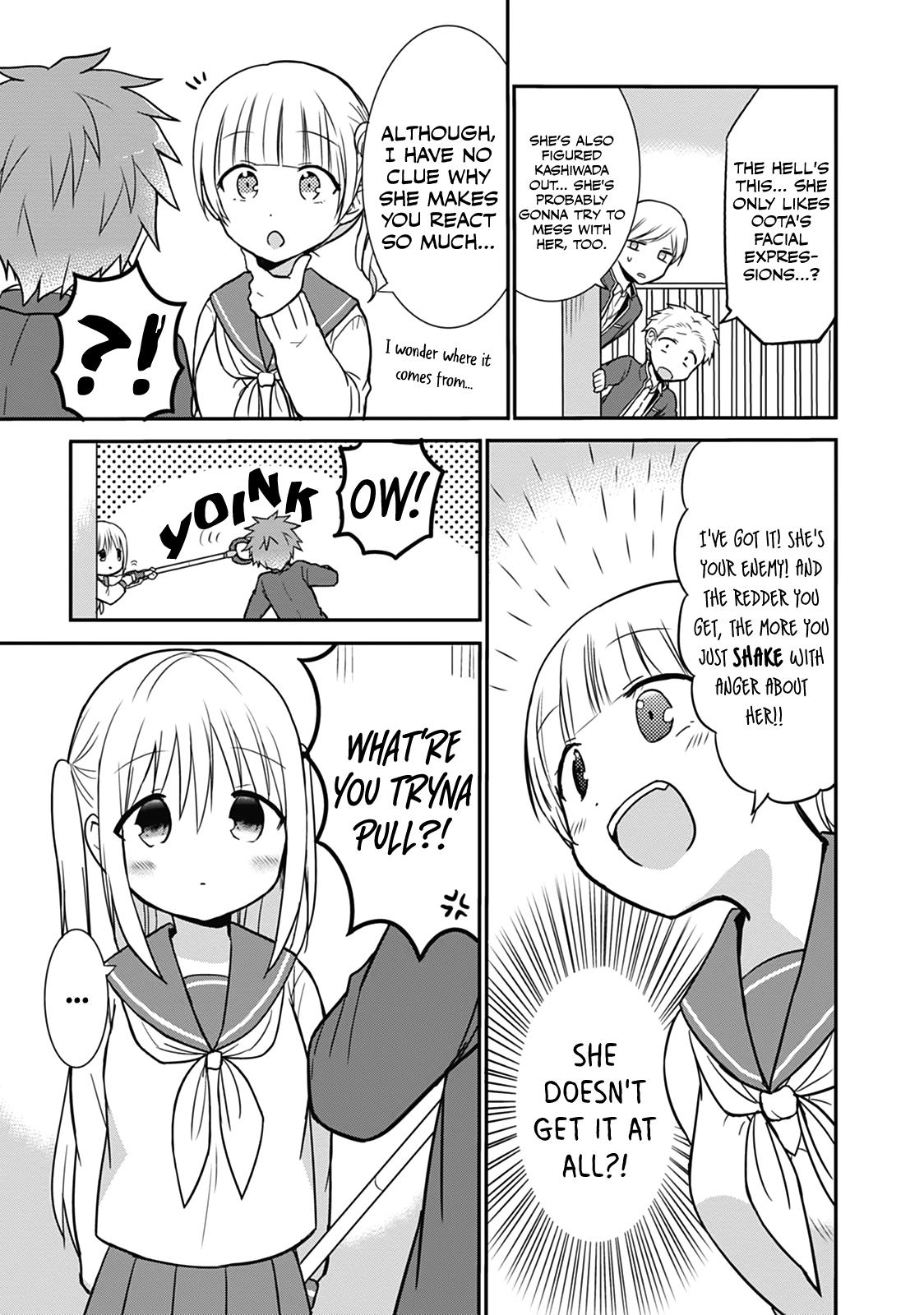 Kao ni Denai Kashiwada-san to Kao ni Deru Oota-kun Chap 23 - Next Chap 24