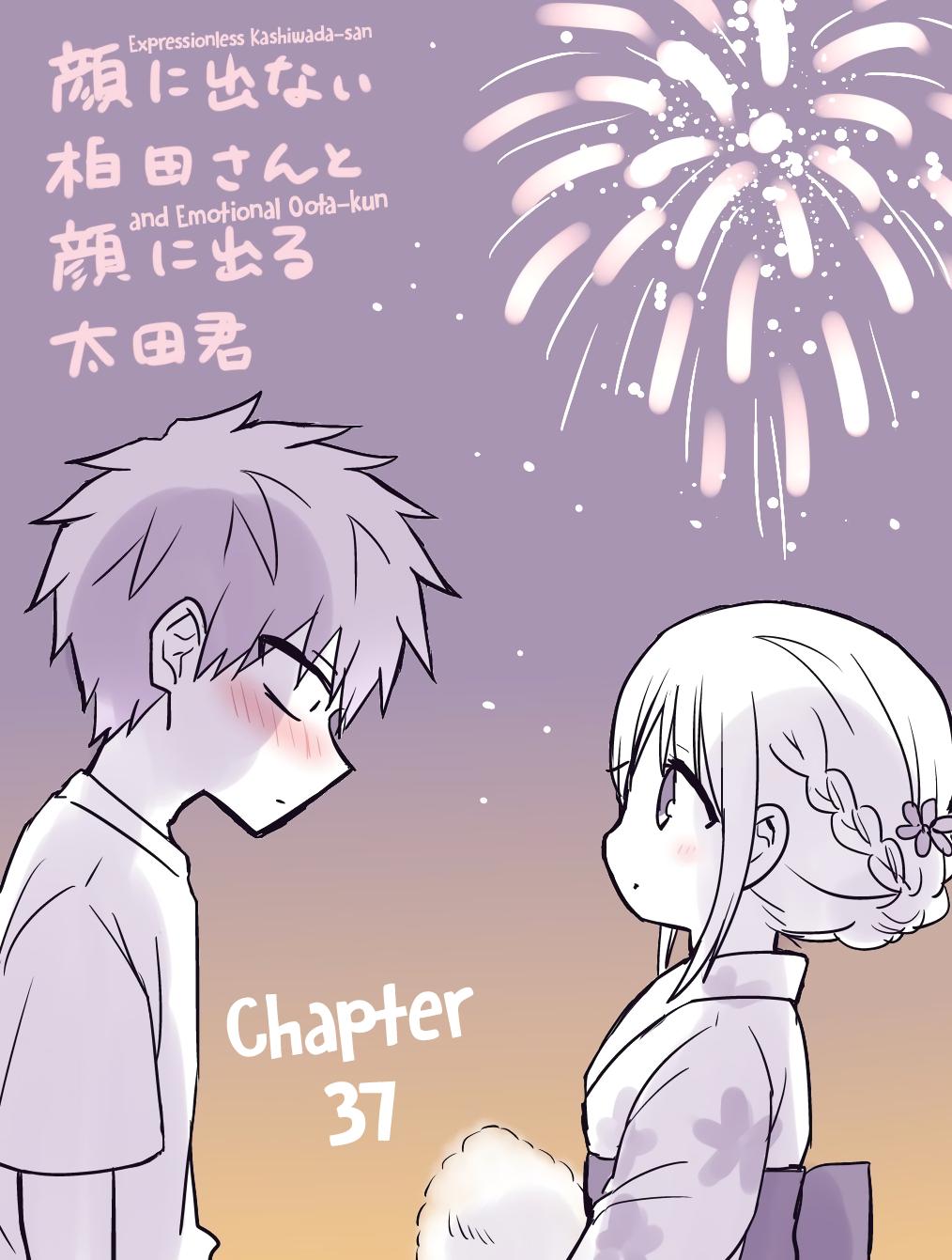 Kao ni Denai Kashiwada-san to Kao ni Deru Oota-kun Chap 37 - Next Chap 38