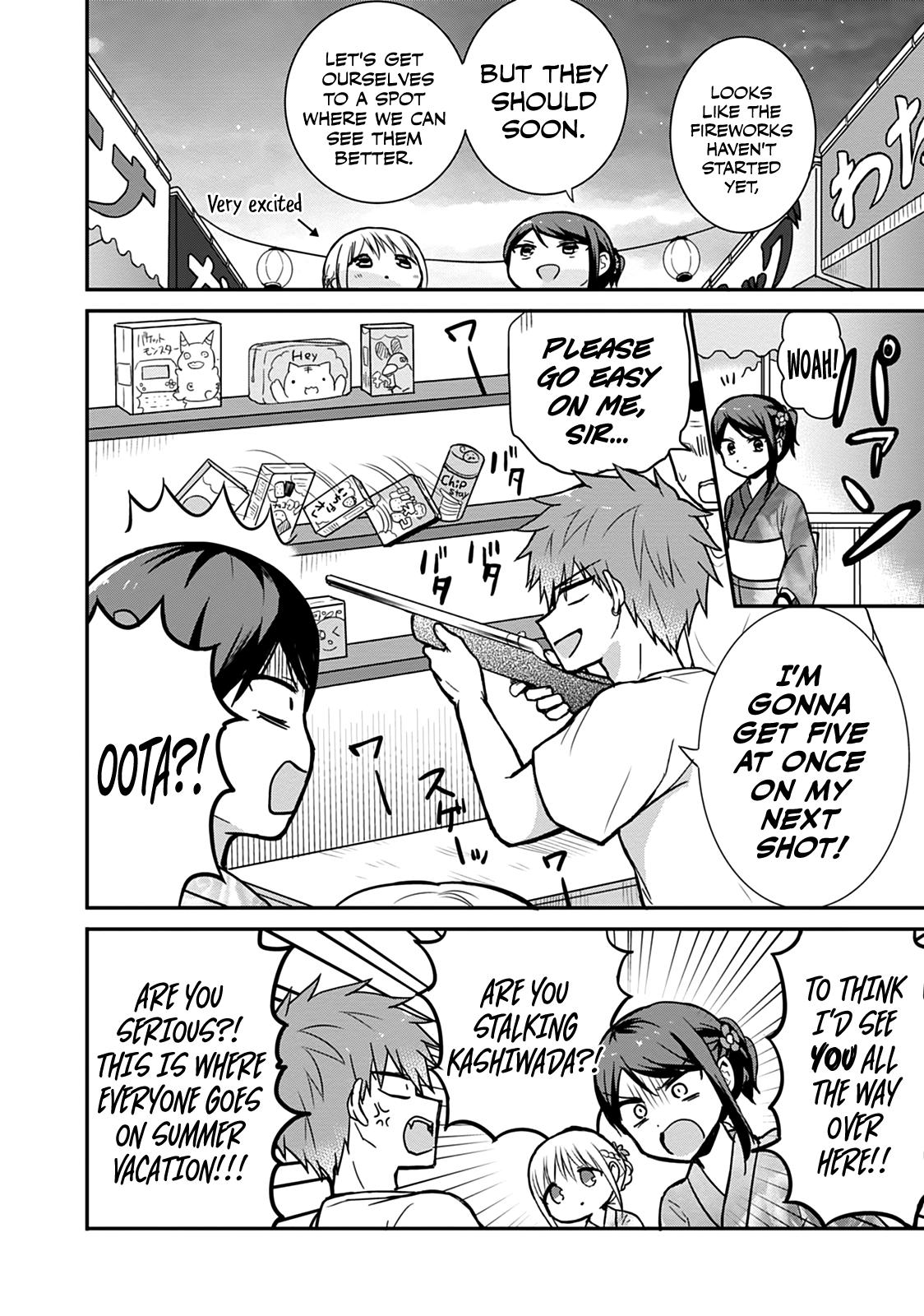 Kao ni Denai Kashiwada-san to Kao ni Deru Oota-kun Chap 37 - Next Chap 38