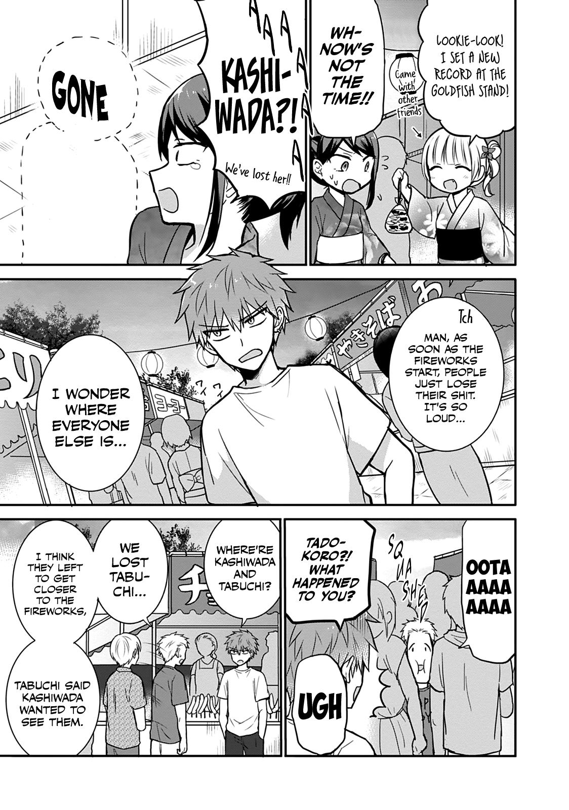 Kao ni Denai Kashiwada-san to Kao ni Deru Oota-kun Chap 37 - Next Chap 38