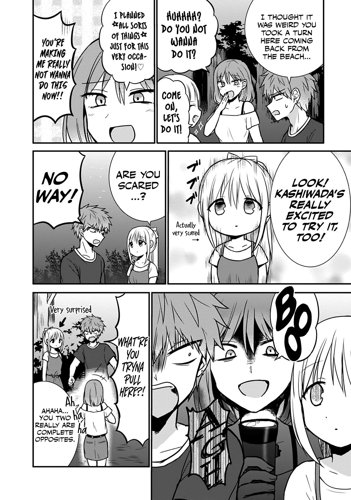 Kao ni Denai Kashiwada-san to Kao ni Deru Oota-kun Chap 35 - Next Chap 36