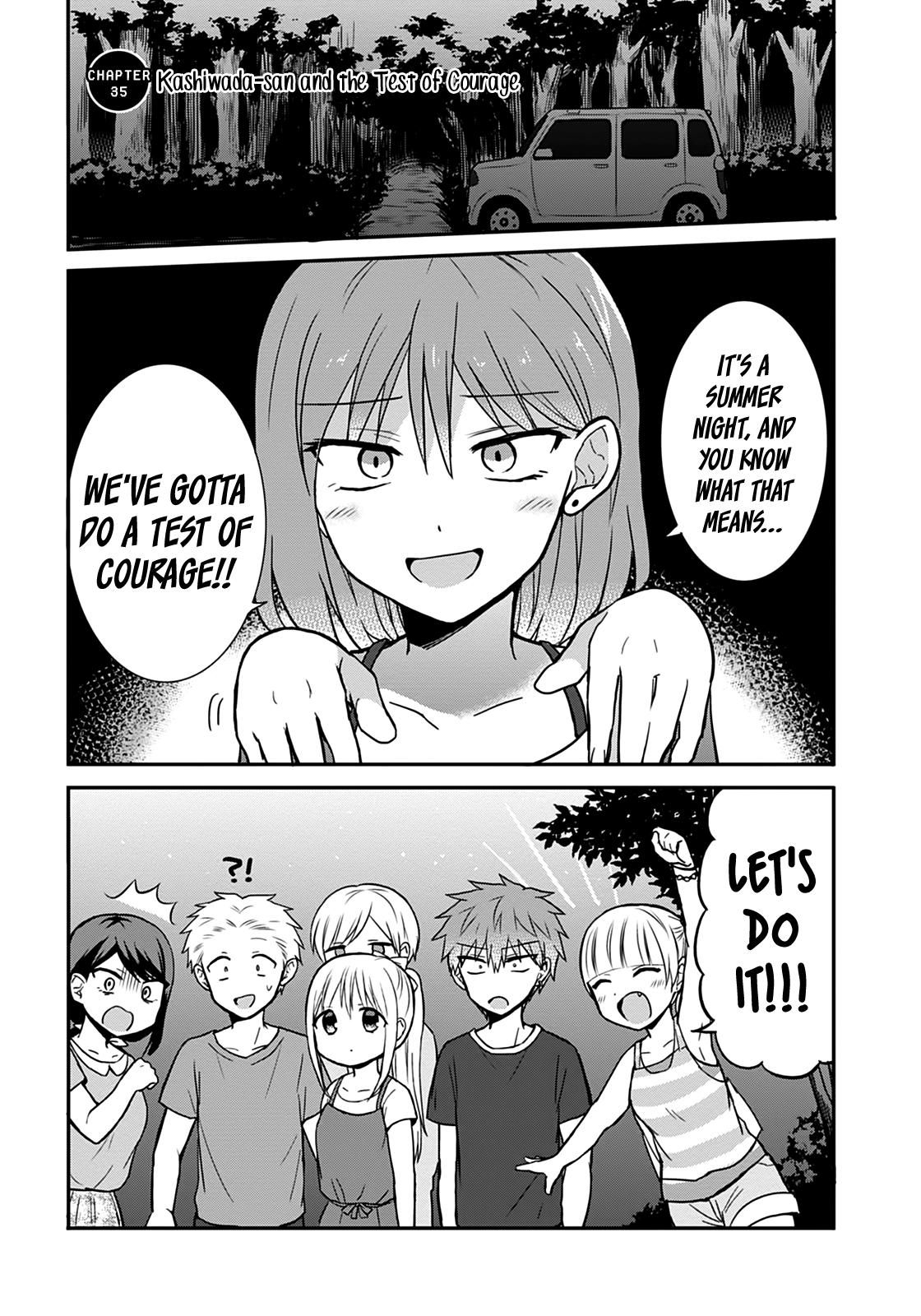 Kao ni Denai Kashiwada-san to Kao ni Deru Oota-kun Chap 35 - Next Chap 36