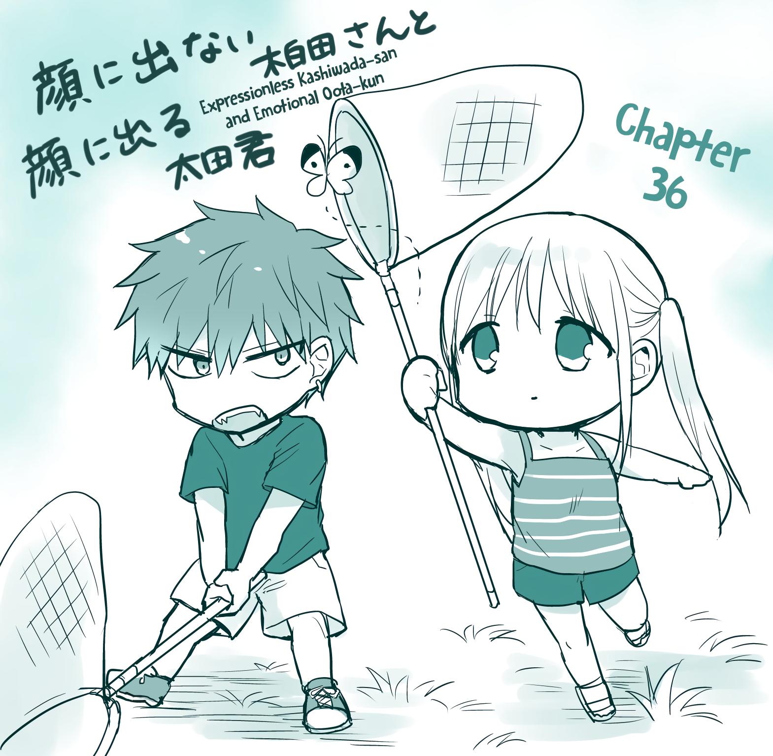 Kao ni Denai Kashiwada-san to Kao ni Deru Oota-kun Chap 36 - Next Chap 37