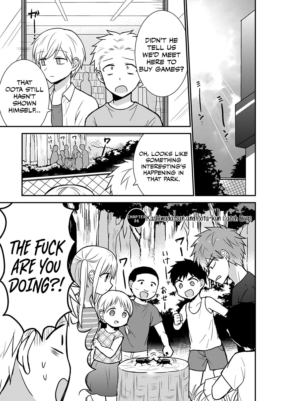 Kao ni Denai Kashiwada-san to Kao ni Deru Oota-kun Chap 36 - Next Chap 37