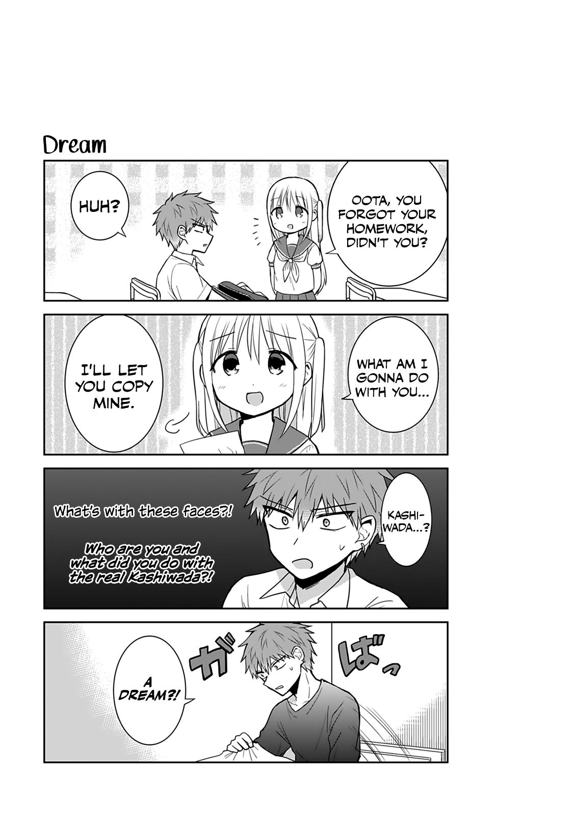 Kao ni Denai Kashiwada-san to Kao ni Deru Oota-kun Chap 38 - Next Chap 39