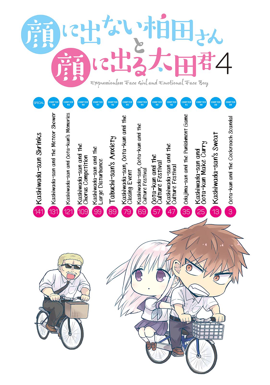 Kao ni Denai Kashiwada-san to Kao ni Deru Oota-kun Chap 38 - Next Chap 39