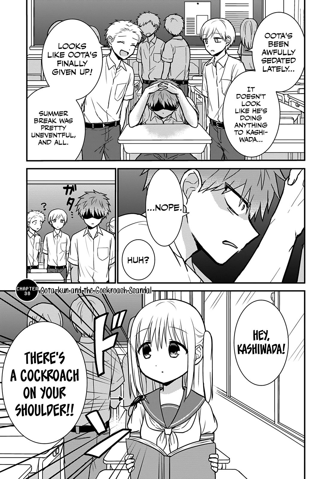Kao ni Denai Kashiwada-san to Kao ni Deru Oota-kun Chap 38 - Next Chap 39