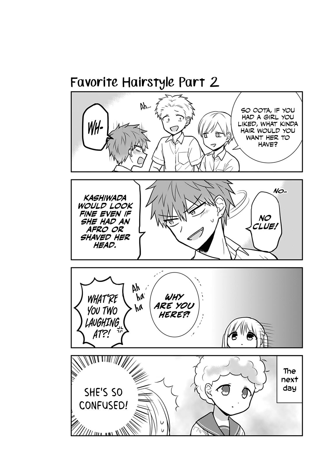 Kao ni Denai Kashiwada-san to Kao ni Deru Oota-kun Chap 31 - Next Chap 32