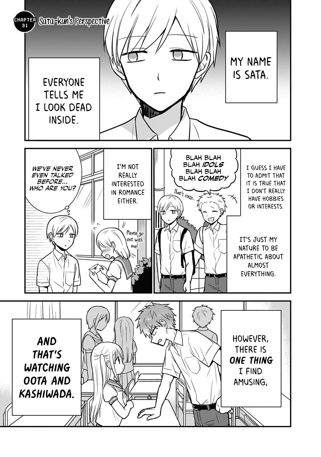 Kao ni Denai Kashiwada-san to Kao ni Deru Oota-kun Chap 31 - Next Chap 32