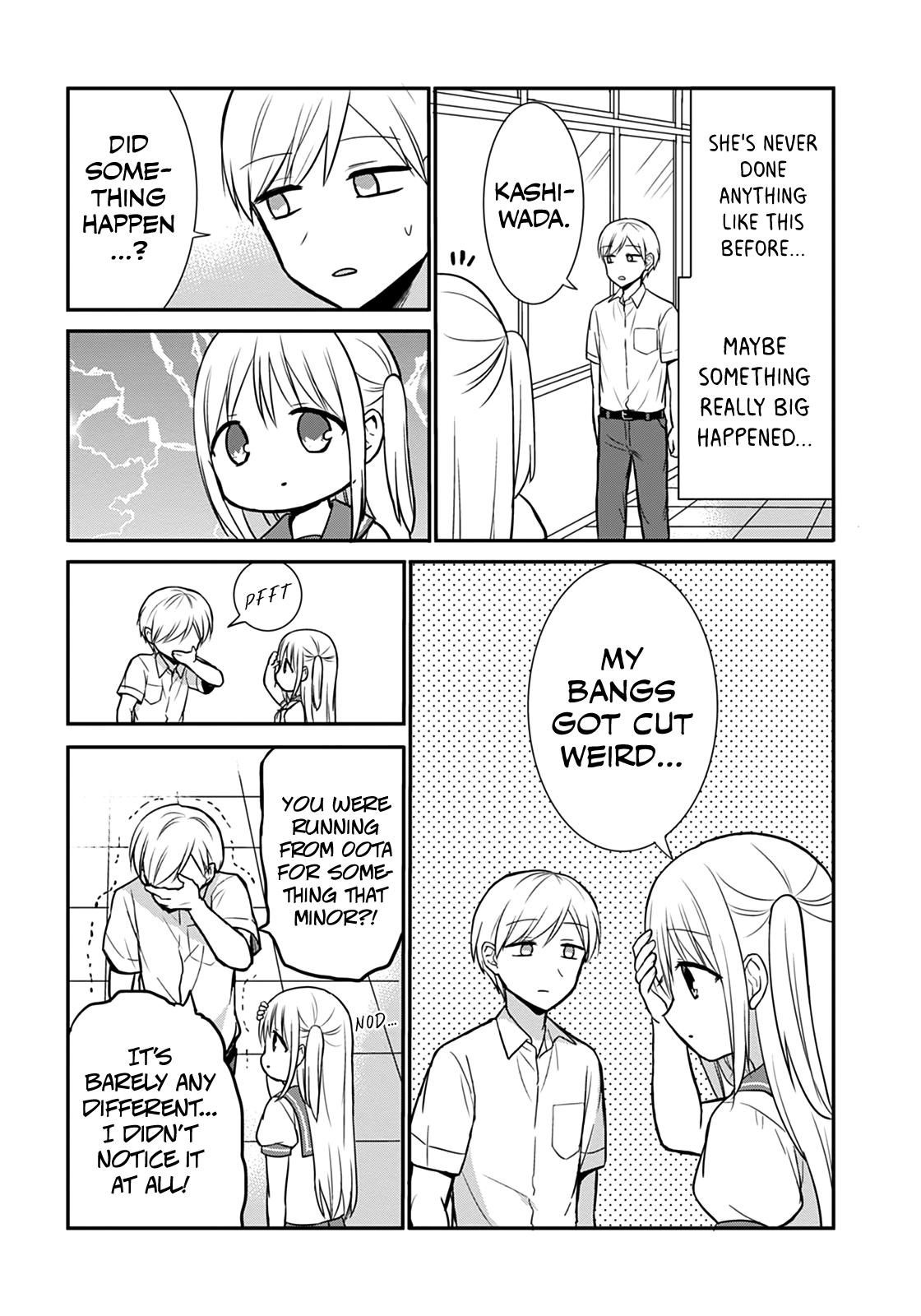 Kao ni Denai Kashiwada-san to Kao ni Deru Oota-kun Chap 31 - Next Chap 32
