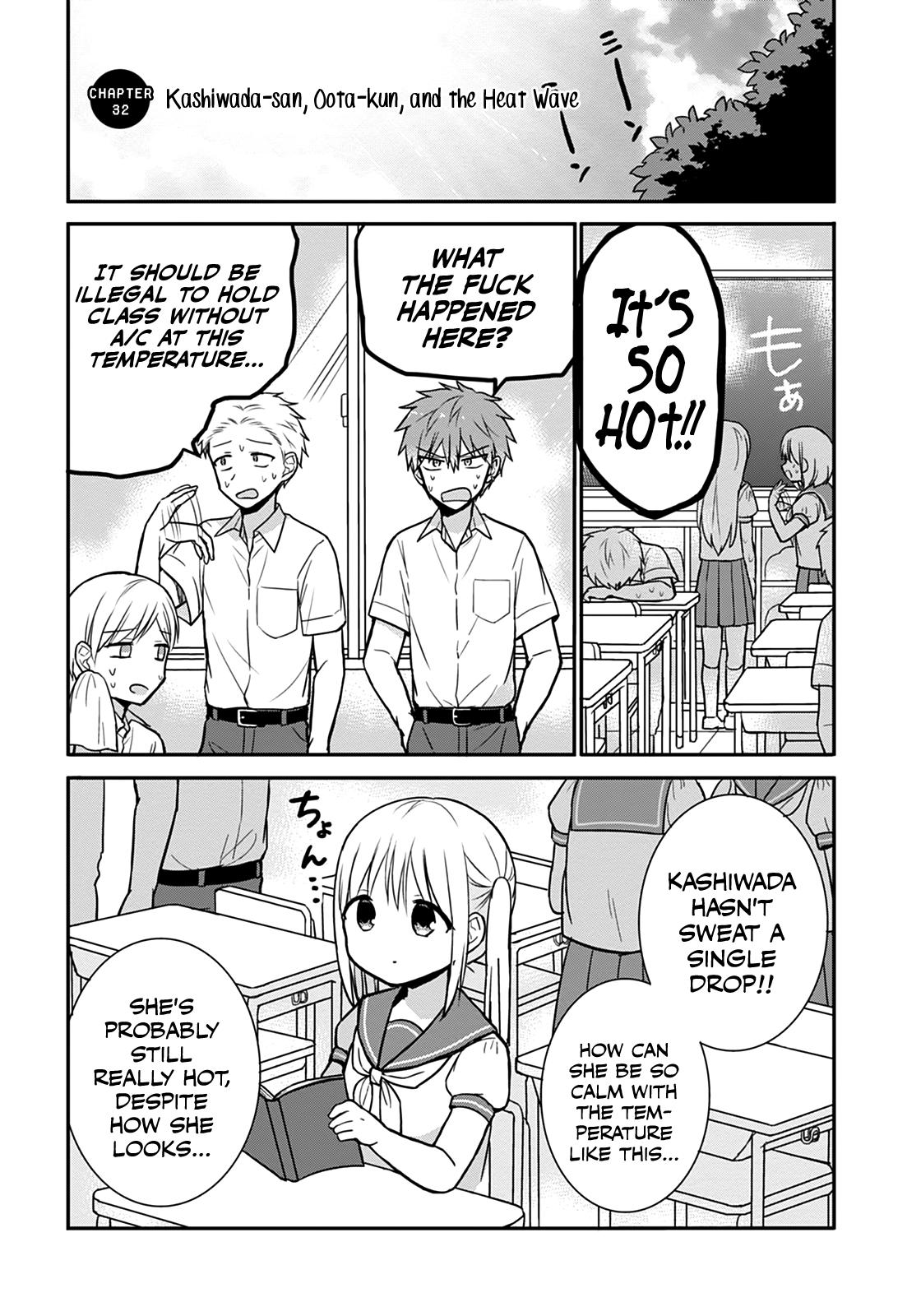 Kao ni Denai Kashiwada-san to Kao ni Deru Oota-kun Chap 32 - Next Chap 33