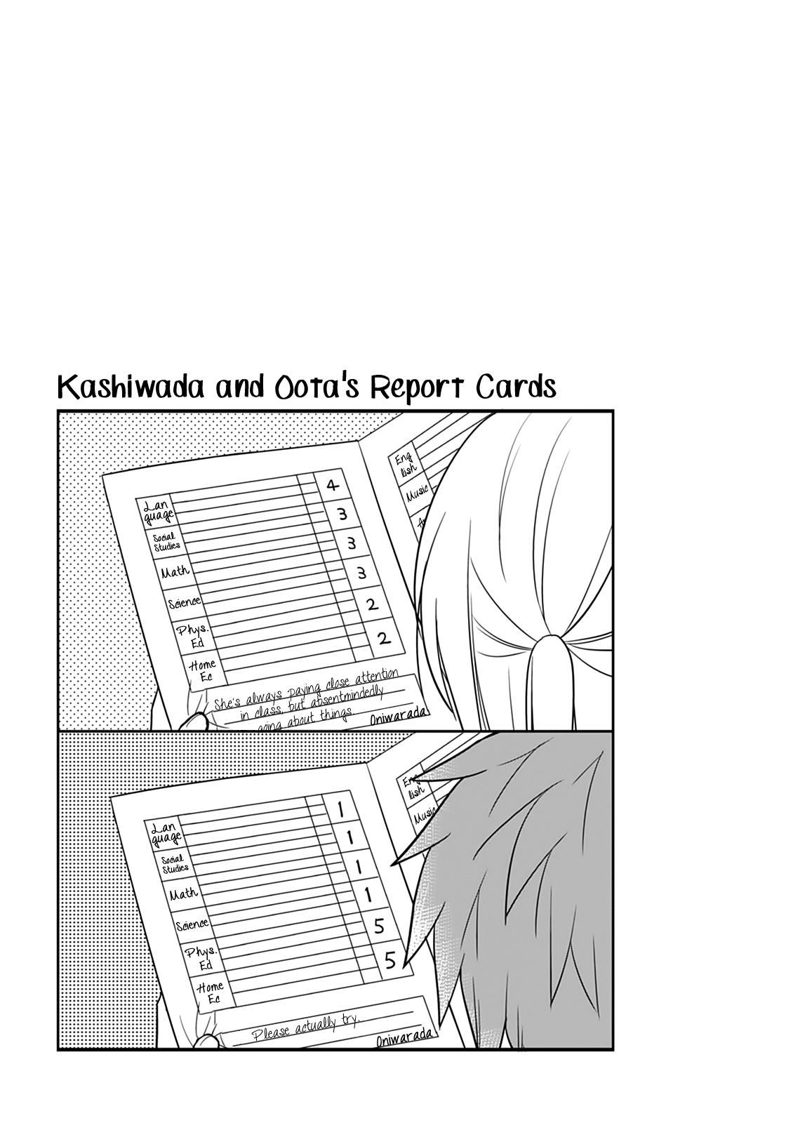 Kao ni Denai Kashiwada-san to Kao ni Deru Oota-kun Chap 33 - Next Chap 34