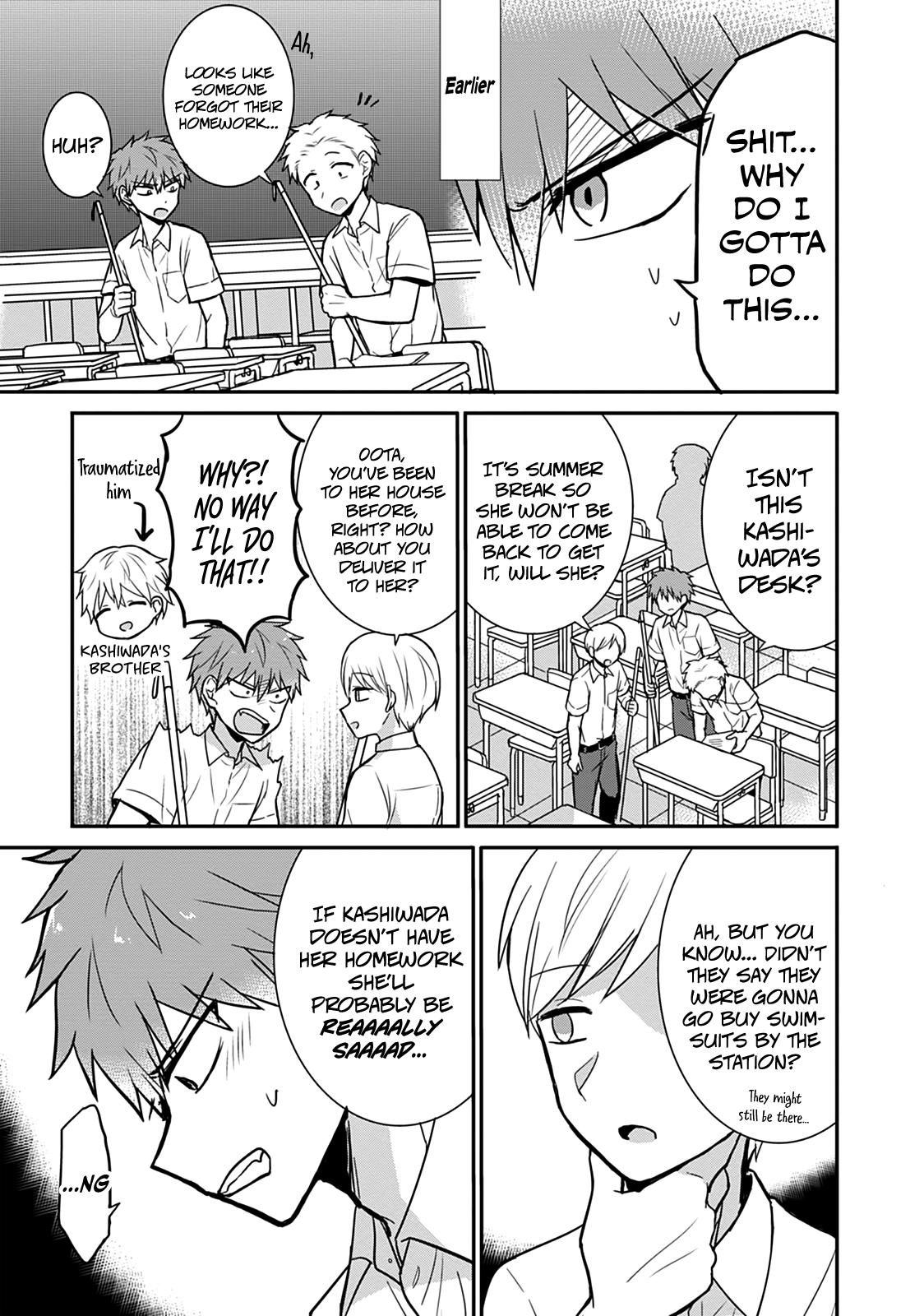Kao ni Denai Kashiwada-san to Kao ni Deru Oota-kun Chap 33 - Next Chap 34