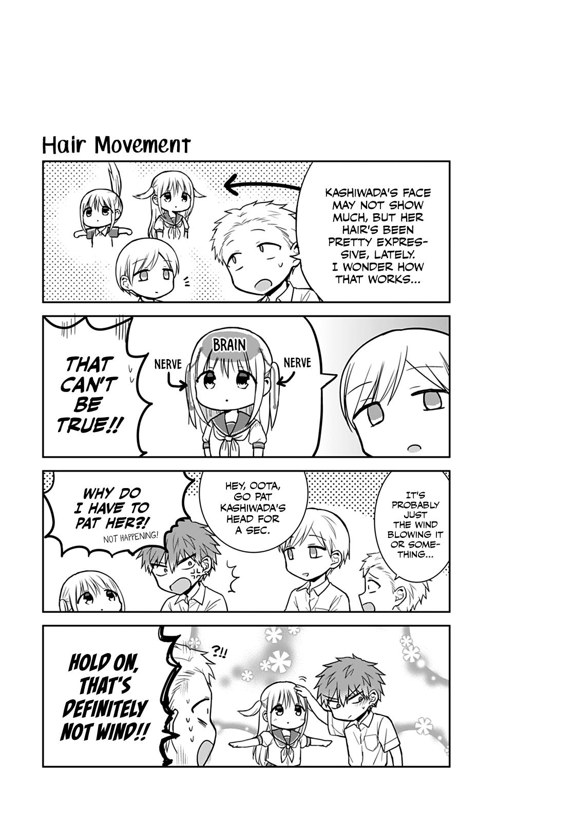 Kao ni Denai Kashiwada-san to Kao ni Deru Oota-kun Chap 47 - Next Chap 48