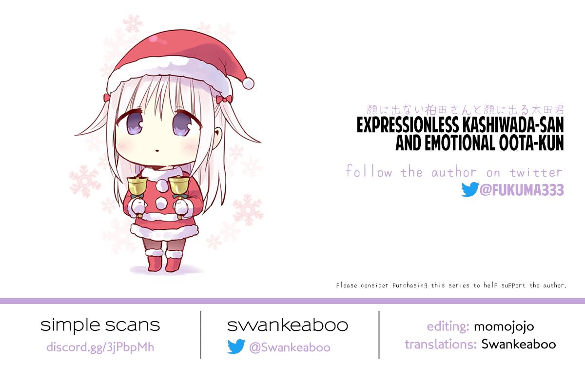 Kao ni Denai Kashiwada-san to Kao ni Deru Oota-kun Chap 47 - Next Chap 48