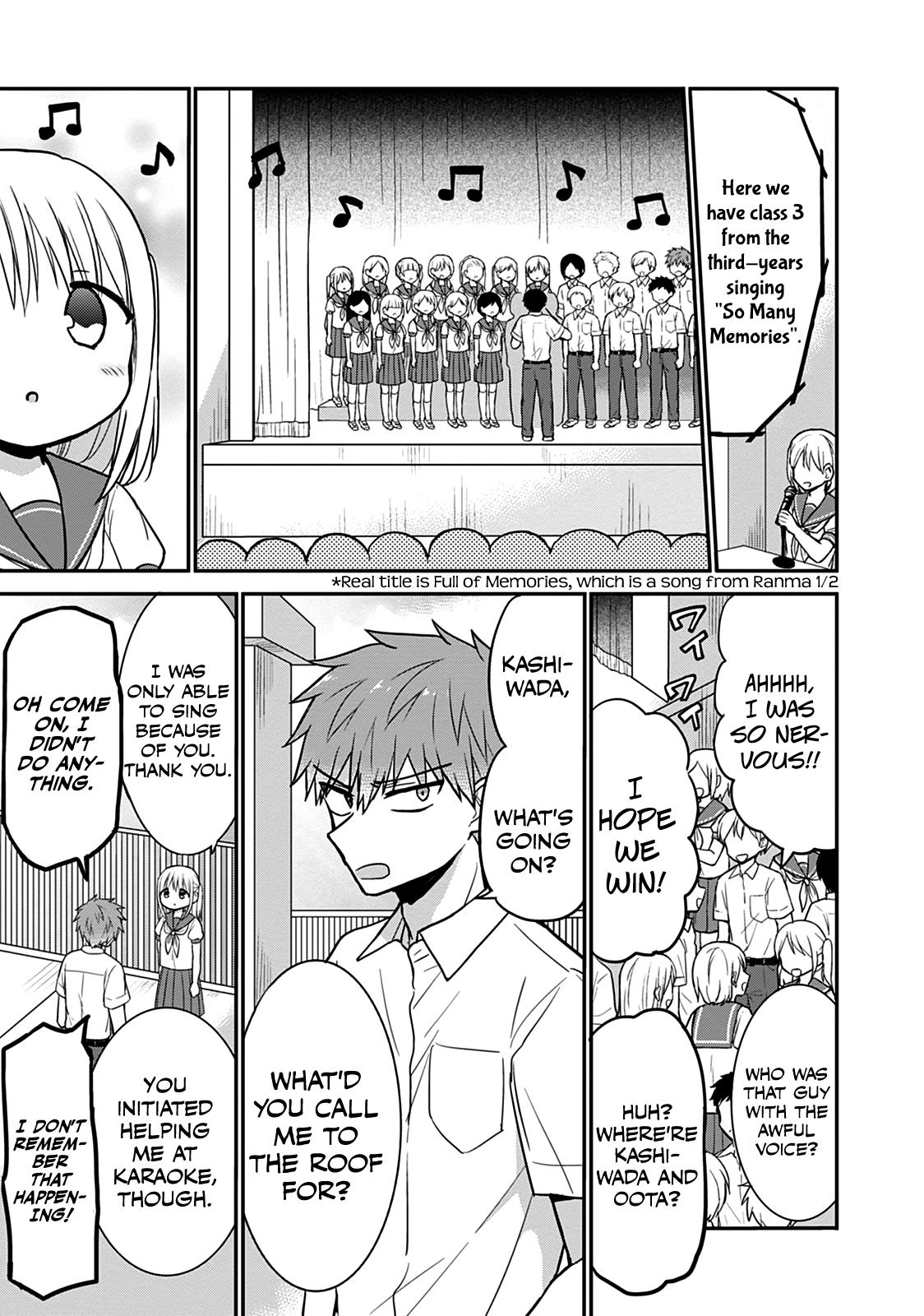 Kao ni Denai Kashiwada-san to Kao ni Deru Oota-kun Chap 49 - Next Chap 50