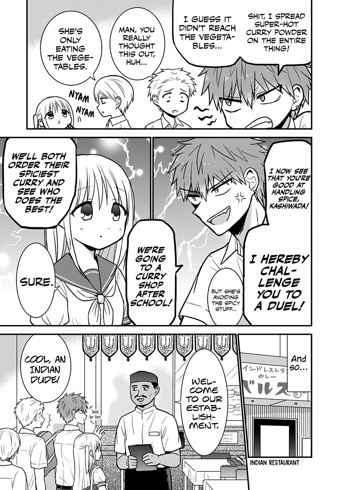 Kao ni Denai Kashiwada-san to Kao ni Deru Oota-kun Chap 40 - Next Chap 41