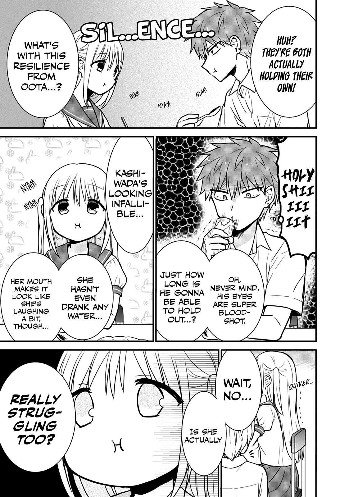 Kao ni Denai Kashiwada-san to Kao ni Deru Oota-kun Chap 40 - Next Chap 41