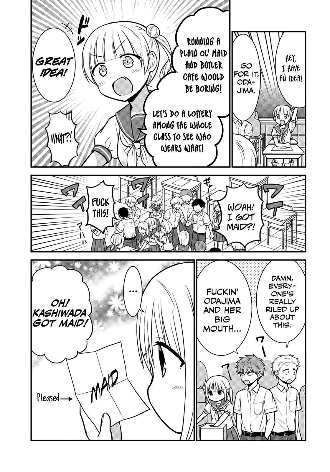 Kao ni Denai Kashiwada-san to Kao ni Deru Oota-kun Chap 42 - Next Chap 43