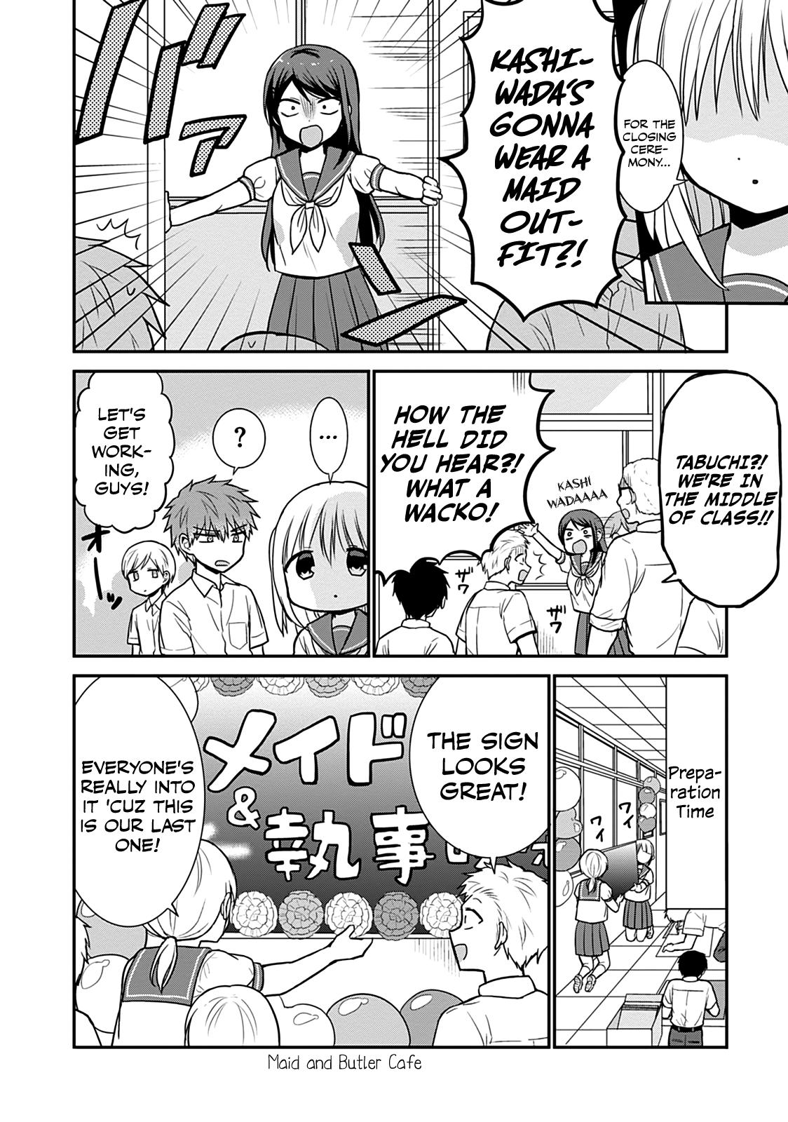 Kao ni Denai Kashiwada-san to Kao ni Deru Oota-kun Chap 42 - Next Chap 43