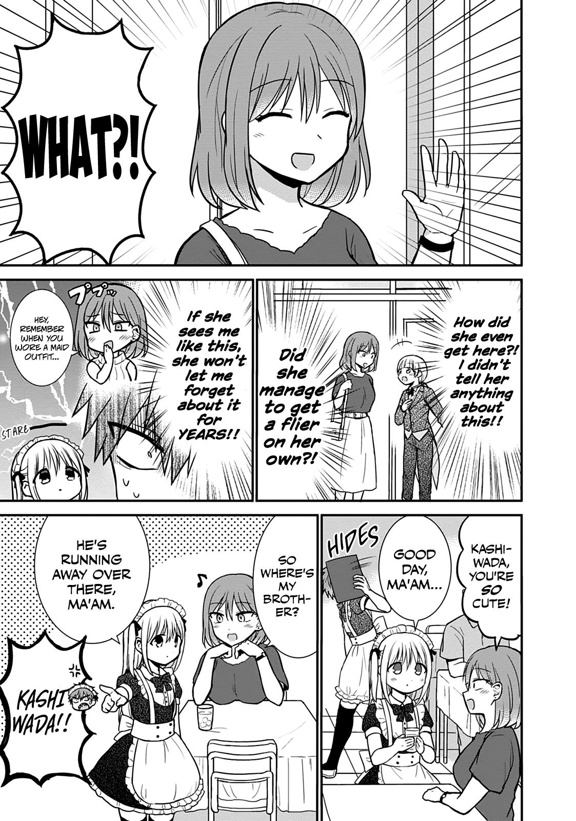 Kao ni Denai Kashiwada-san to Kao ni Deru Oota-kun Chap 43 - Next Chap 44