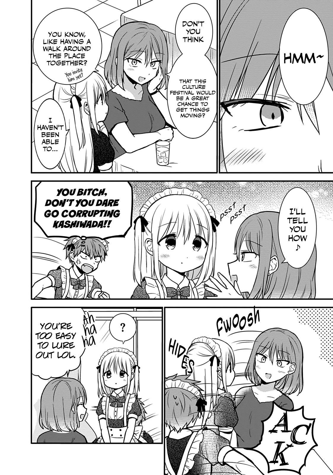 Kao ni Denai Kashiwada-san to Kao ni Deru Oota-kun Chap 43 - Next Chap 44