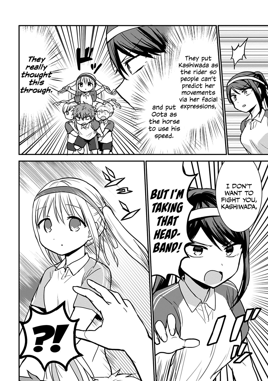 Kao ni Denai Kashiwada-san to Kao ni Deru Oota-kun Chap 57 - Next Chap 58